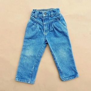 Vintage 90s Osh Kosh style J.C. Penney Toddler Girls Jeans